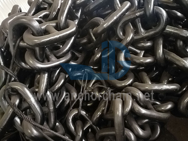 How to untie the winded anchor chains?