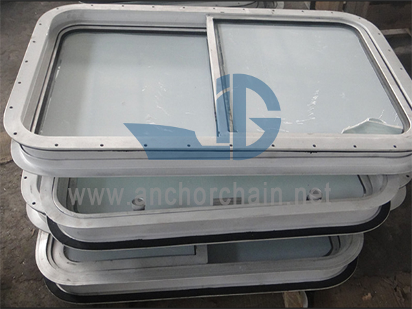 Itsasontzirako aluminiozko leiho irristakorra