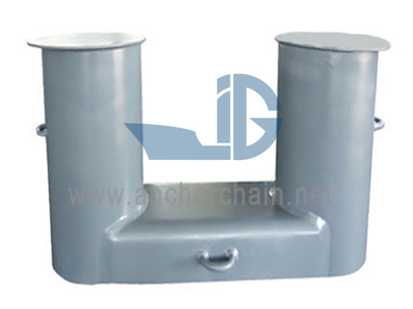 DIN82607 Amarratzeko bolardoa