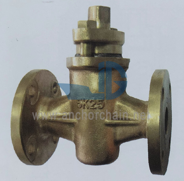 JIS F 7381 Brontzezko 5K flanged oilarra