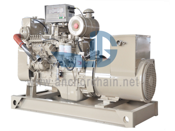 Marine 50KW Cummins diesel sorgailu multzoa