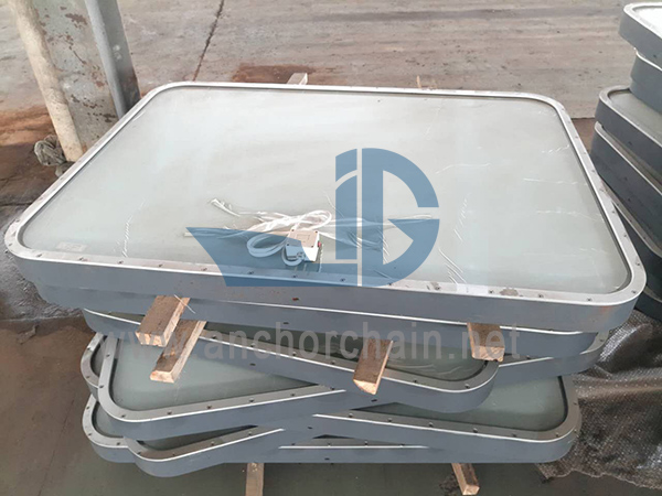 Itsas aluminiozko leiho angeluzuzena berogailu elektrikoko beirarekin
