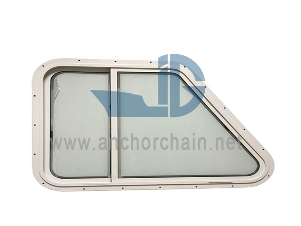 Itsas aluminiozko leiho trapezoidea