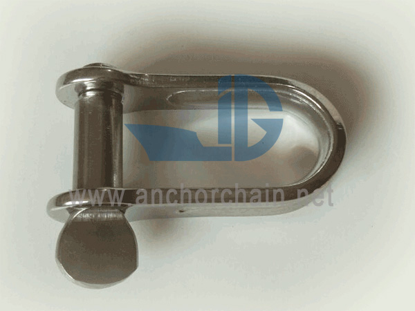 Plate Dee Shackle, SS304 EDO SS316