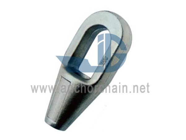 AEB motako alanbre soka itxi Spelter Socket